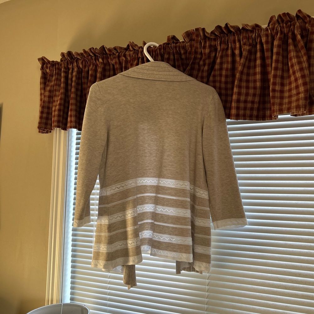 Open Front Cardigan Sweater - Picture 2 of 2